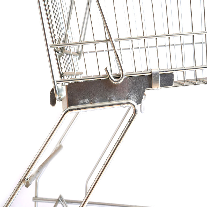 Pvc gewone rode wiel winkelwagen