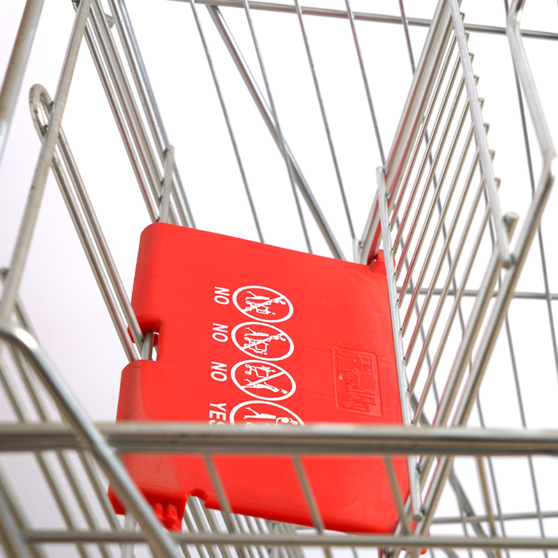 Supermarkt Duurzame aluminium opvouwbare boodschappentrolley