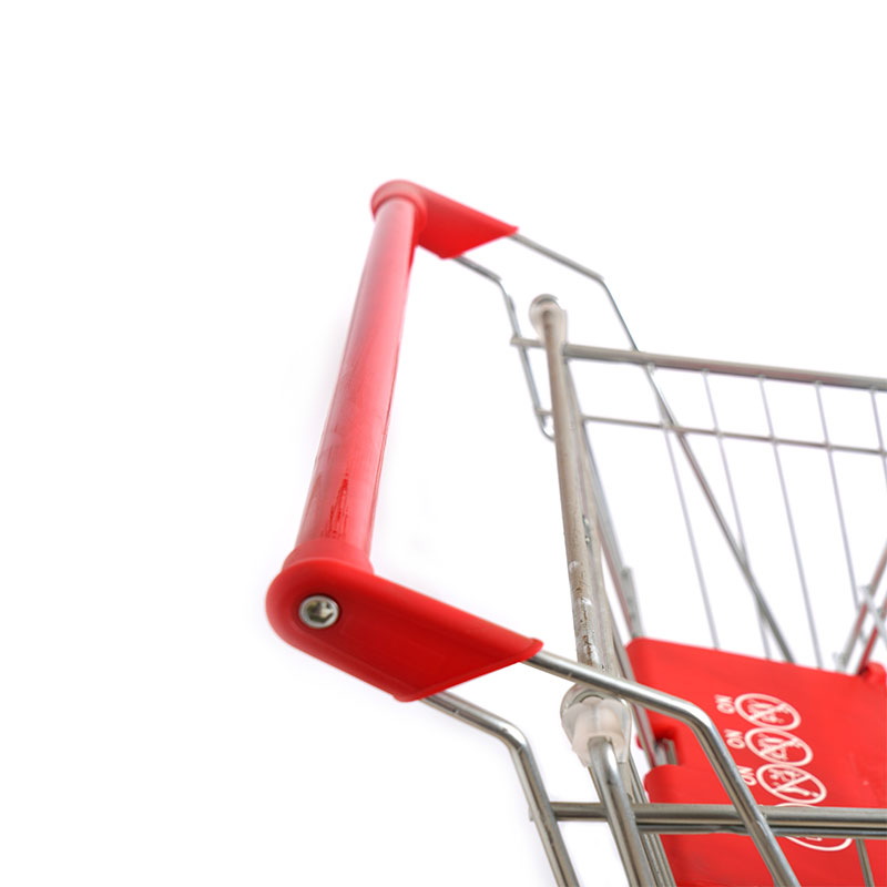 Duurzame zinkwagen voor gebruik in de supermarkt