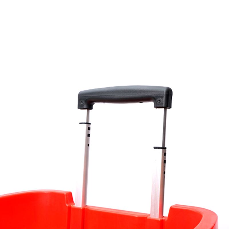 Supermarkt Milieuvriendelijke Plastic Trolley Winkelmand