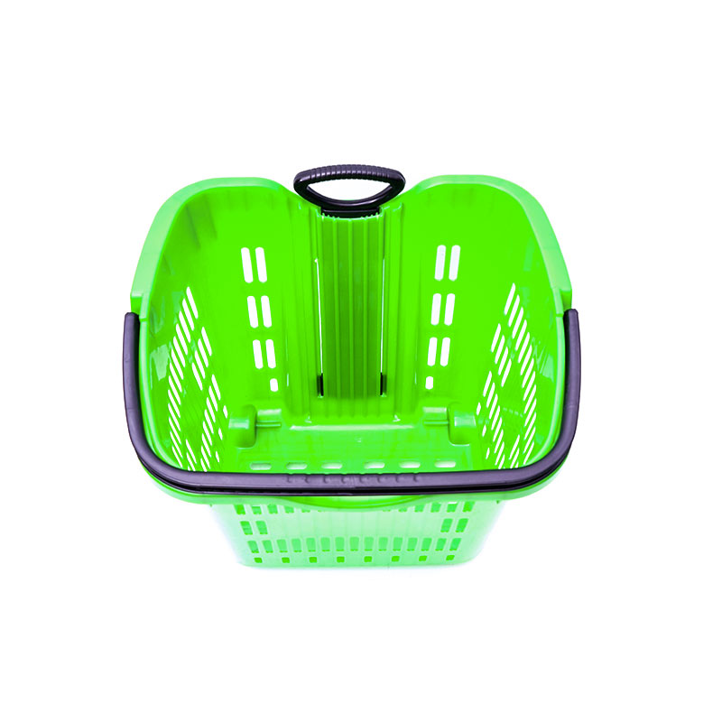 XC-B-11.Plastic winkelmandhouder + supermarkt winkelen gemakkelijk te gebruiken, winkelen plastic aangepaste kleur vaste specificaties