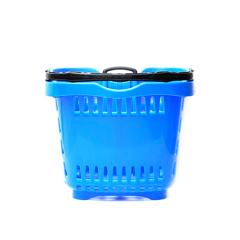 XC-B-13. Plastic winkelmandhouder + supermarkt winkelen gemakkelijk te gebruiken, winkelen plastic aangepaste kleur vaste specificaties:
