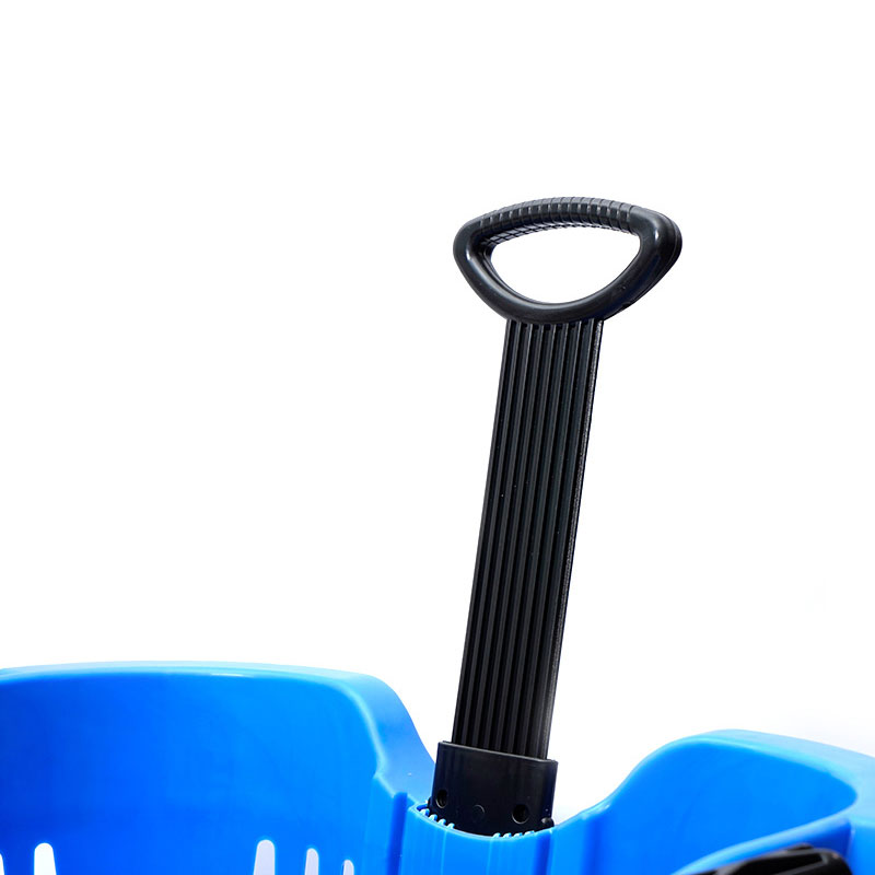 XC-B-13. Plastic winkelmandhouder + supermarkt winkelen gemakkelijk te gebruiken, winkelen plastic aangepaste kleur vaste specificaties: