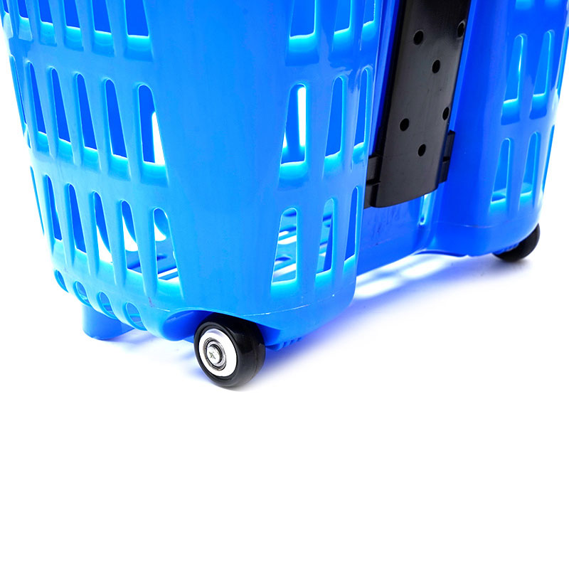 XC-B-13. Plastic winkelmandhouder + supermarkt winkelen gemakkelijk te gebruiken, winkelen plastic aangepaste kleur vaste specificaties: