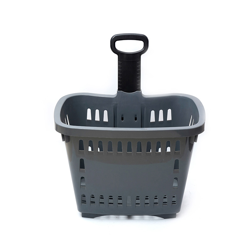 XC-B-20. Plastic winkelmandhouder + supermarkt winkelen gemakkelijk te gebruiken, winkelen plastic aangepaste kleur vaste specificaties: