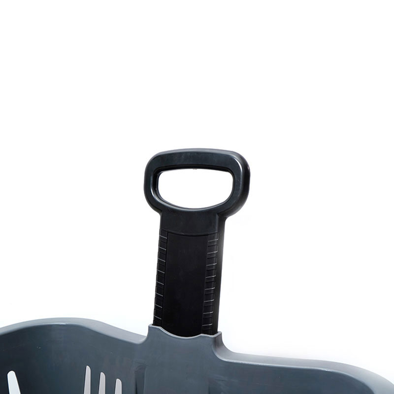 XC-B-20. Plastic winkelmandhouder + supermarkt winkelen gemakkelijk te gebruiken, winkelen plastic aangepaste kleur vaste specificaties: