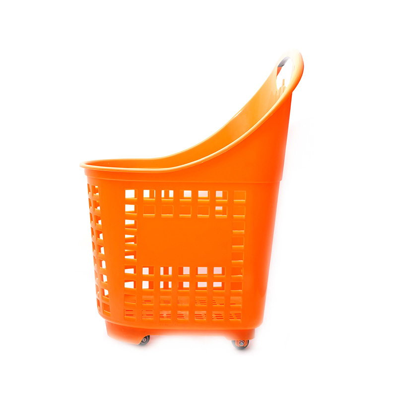 XC-B-22. Plastic winkelmandhouder + supermarkt winkelen gemakkelijk te gebruiken, winkelen plastic aangepaste kleur vaste specificaties: