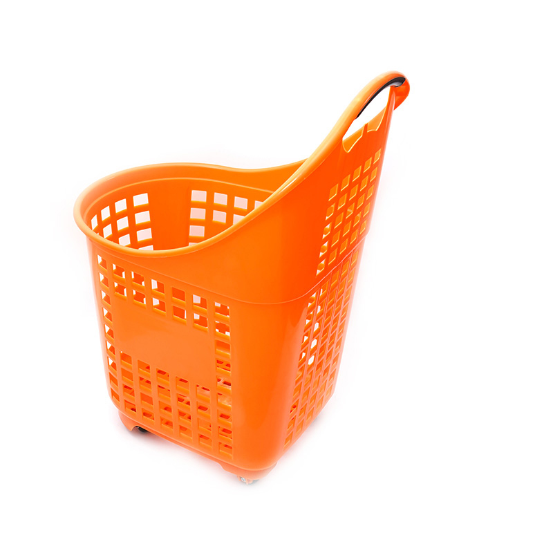 XC-B-22. Plastic winkelmandhouder + supermarkt winkelen gemakkelijk te gebruiken, winkelen plastic aangepaste kleur vaste specificaties: