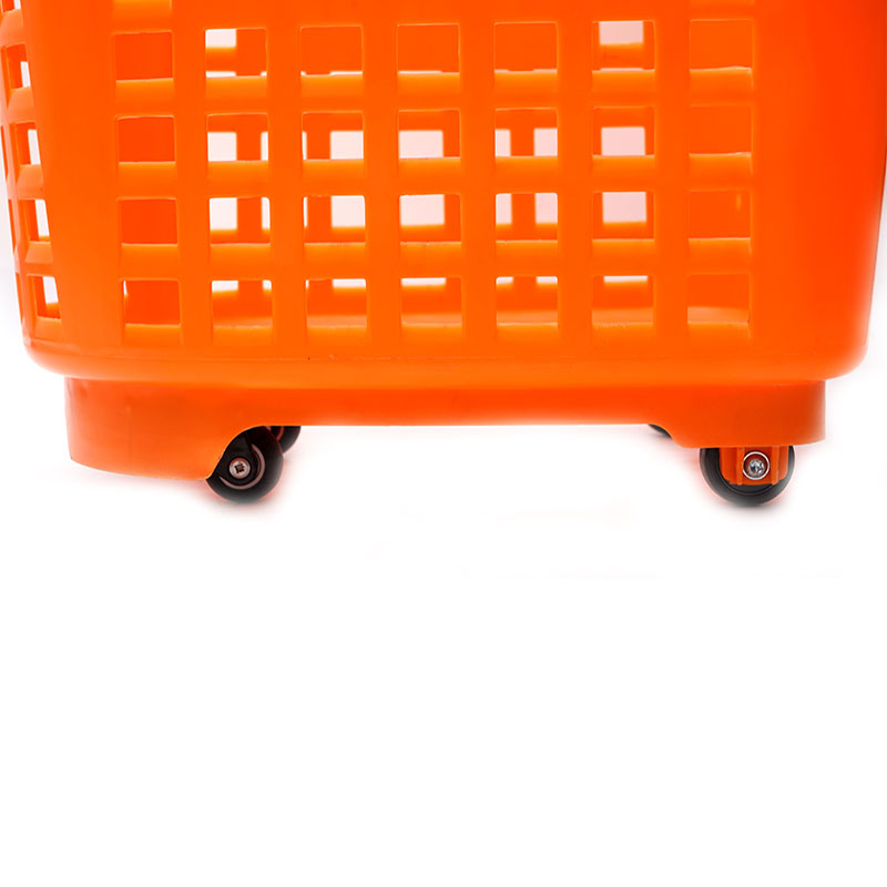 XC-B-22. Plastic winkelmandhouder + supermarkt winkelen gemakkelijk te gebruiken, winkelen plastic aangepaste kleur vaste specificaties:
