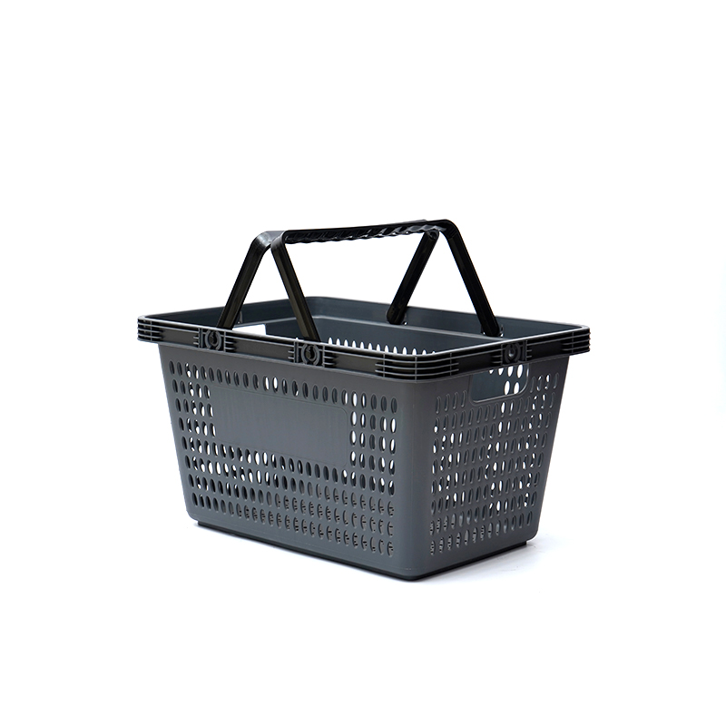 Duurzame draagbare plastic boodschappenmand voor supermarkt