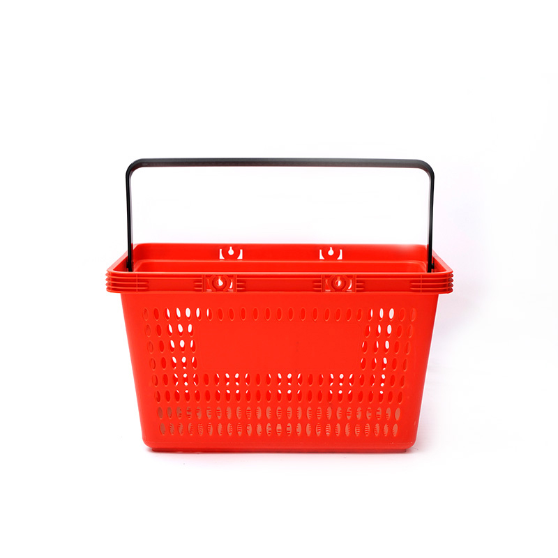 28 L plastic supermarkt boodschappenmand houder