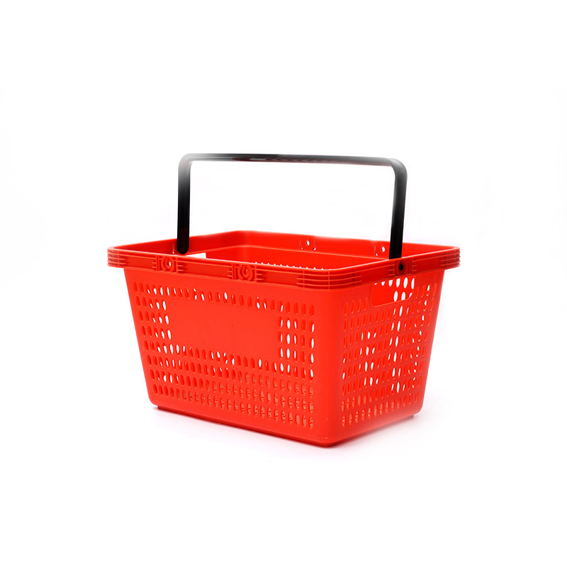 28 L plastic supermarkt boodschappenmand houder