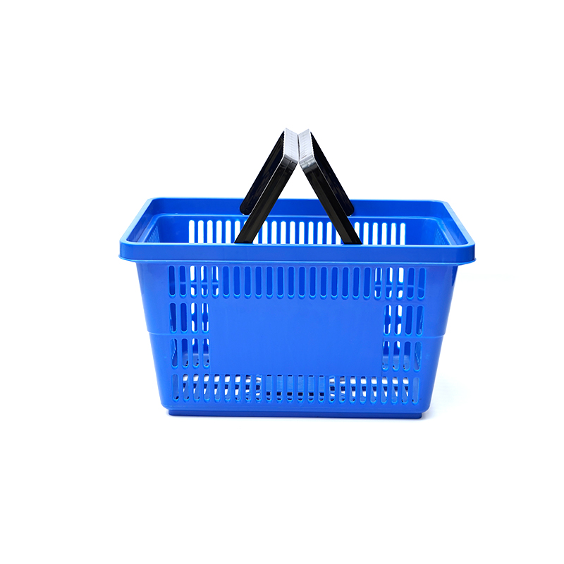 Kleurrijke plastic opvouwbare winkelmandjes